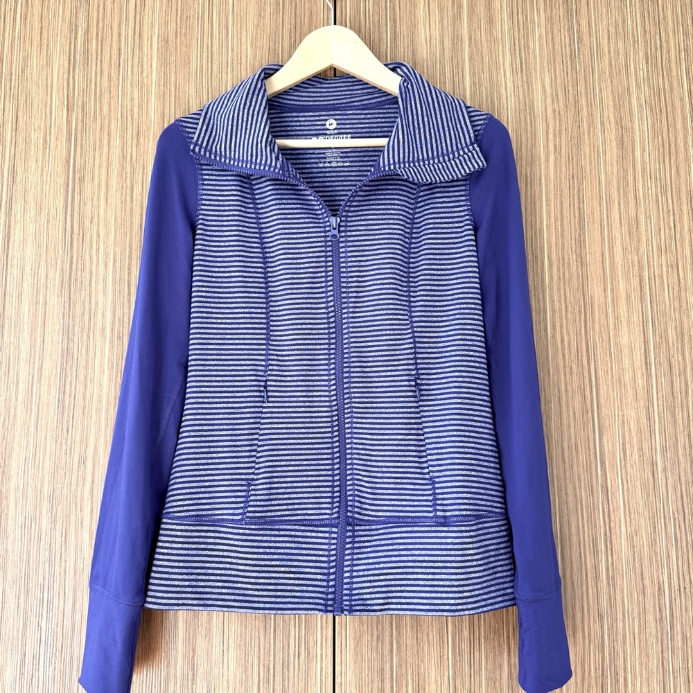 Women’s 90 Degree by. Reflex Purple/Purple Heather S Full Zip Athletic Jacket